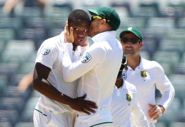 Rabada has been South Africa's strike bowler in the series. ( AFP)