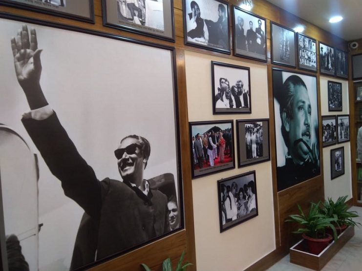 Inauguration of Bangabandhu Corner in Biam