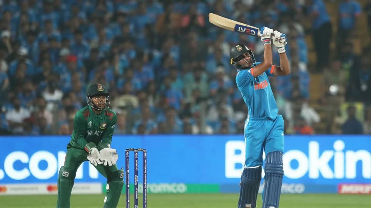 দলের জয়ের দিনে ৫৫ বলে ৫৩ রান শুভমান গিল