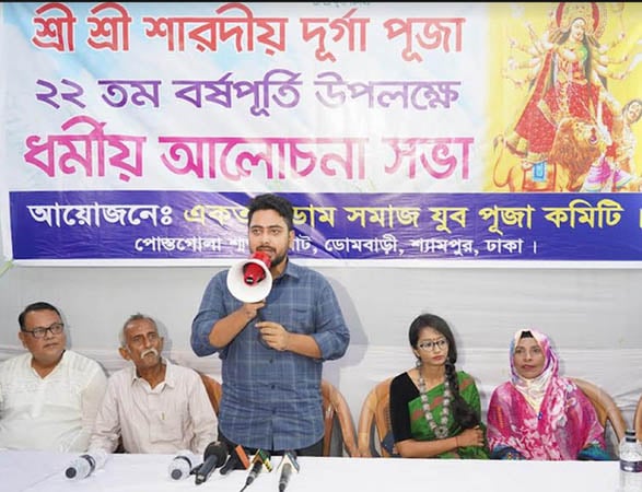 ডোম জনগোষ্ঠীর সার্বিক নিরাপত্তার দায়িত্ব সরকারের: নাহিদ ইসলাম