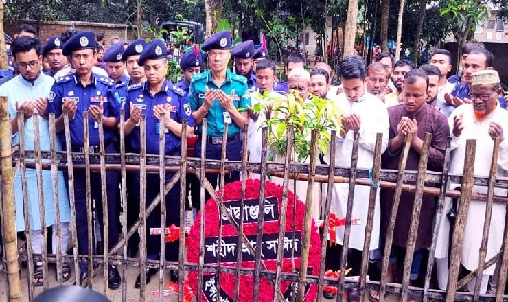 IGP y Sarjis Alam visitaron la tumba del mártir Abu Saeed