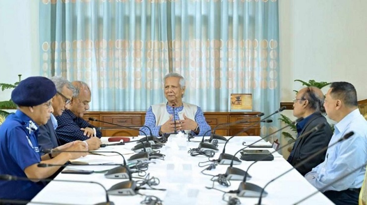 শান্তিপূর্ণ নির্বাচনের জন্য পুলিশকে এখন থেকেই প্রস্তুতি নেওয়ার নির্দেশ প্রধান উপদেষ্টার