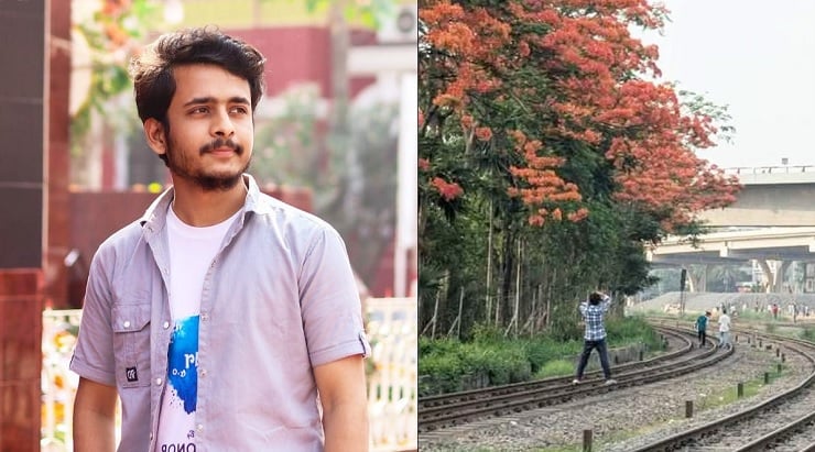 রেললাইনে ভিডিও করতে গিয়ে ফটোগ্রাফারের মর্মান্তিক মৃত্যু
