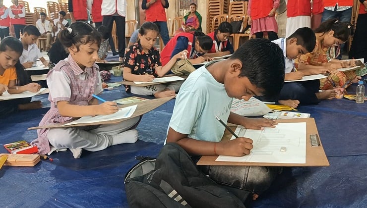 ব্রাহ্মণবাড়িয়া রেড ক্রিসেন্ট ইউনিটের চিত্রাঙ্কন প্রতিযোগিতা অনুষ্ঠিত