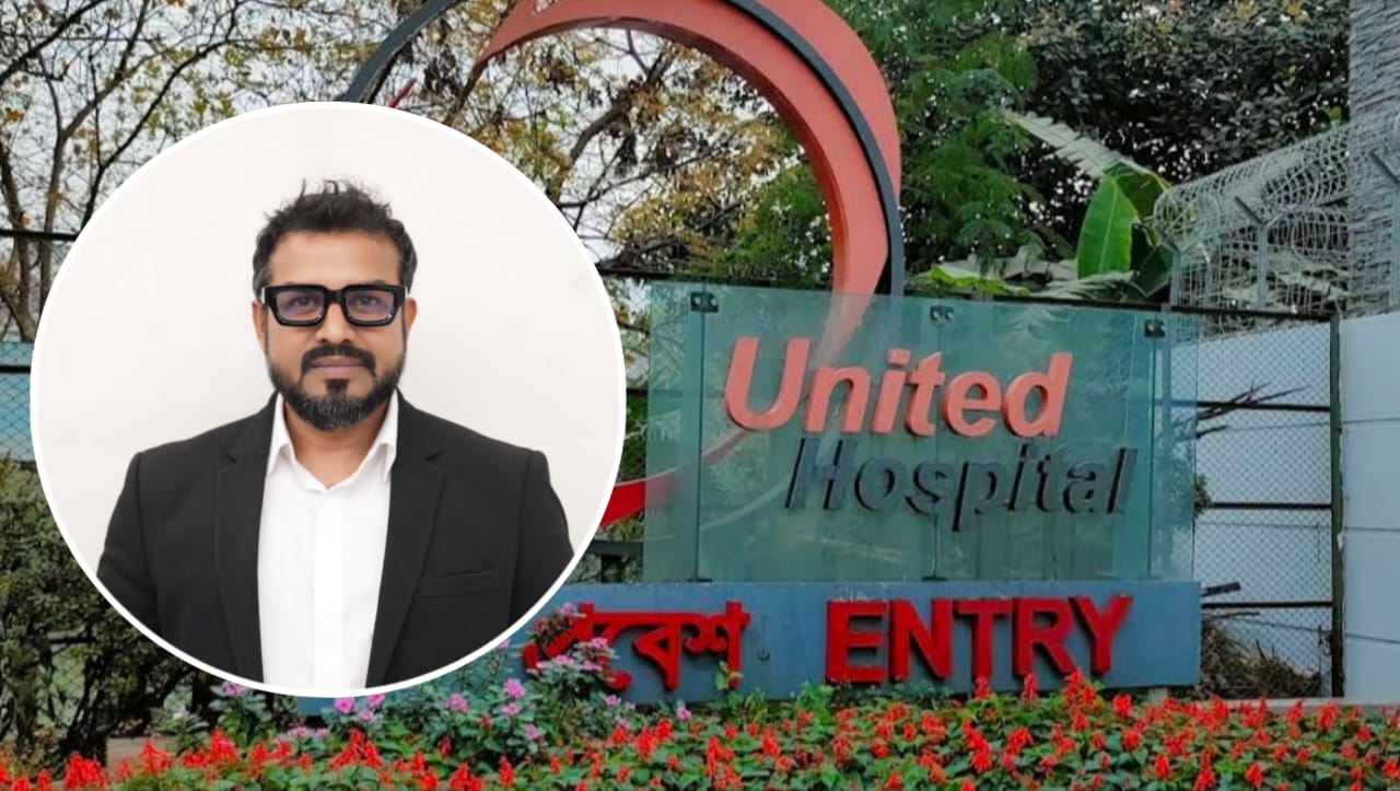 ইউনাইটেড হাসপাতালের কাছে ডিএনসিসির কর বকেয়া ৩০ কোটি টাকা