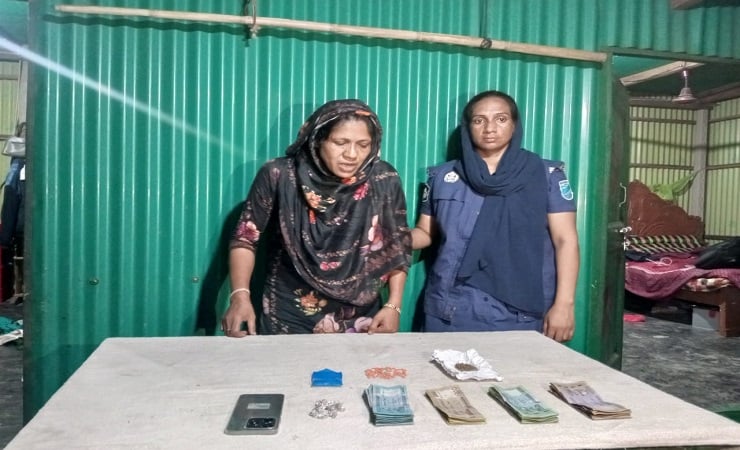 সখীপুরে ইয়াবাসহ নারী কারবারি গ্রেপ্তার