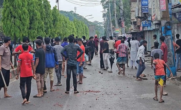 হবিগঞ্জে দুই এলাকাবাসীর মধ্যে সংঘর্ষ, আহত ৫০