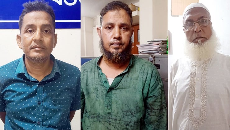 বগুড়ার শেরপুরে বিস্ফোরক মামলায় আ.লীগের তিন নেতা গ্রেফতার