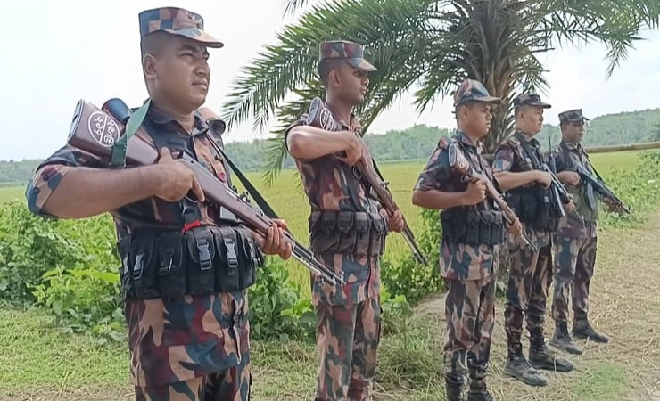 বিজয়নগর সীমান্তে পুশইনের চেষ্টা, বিজিবির টহল জোরদার 