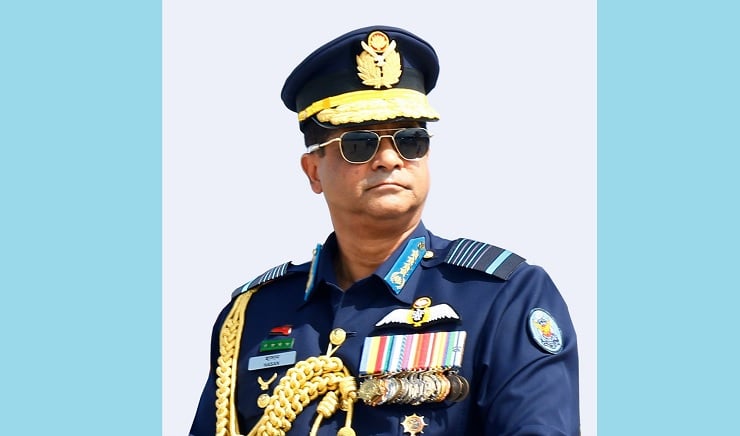 ইতালি সফর শেষে দেশে ফিরলেন বিমানবাহিনী প্রধান