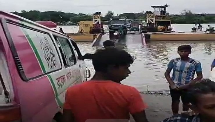 নিম্নচাপের প্রভাবে কর্ণফুলীর পানি বৃদ্ধি, ফেরি চলাচল বন্ধ