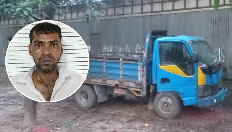 যাত্রাবাড়ীতে চোরাই পিকআপসহ গাড়িসহ ১ জন গ্রেপ্তার