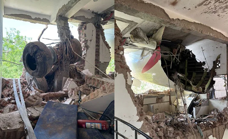 ভারতে বিমান বিধ্বস্ত হয়ে ২৪২ আরোহীর সবাই নিহত