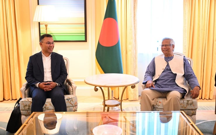 লন্ডনে ড. ইউনূস-তারেক রহমানের বৈঠক চলছে