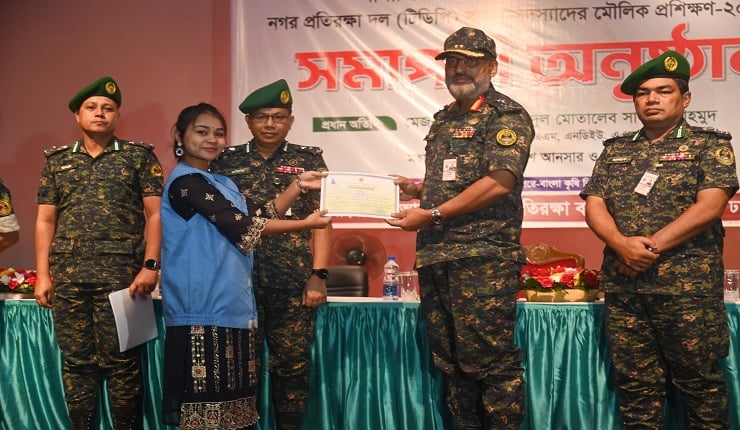 শহরের সংকটে আস্থার প্রতীক 'নগর প্রতিরক্ষা দল': আনসার মহাপরিচালক