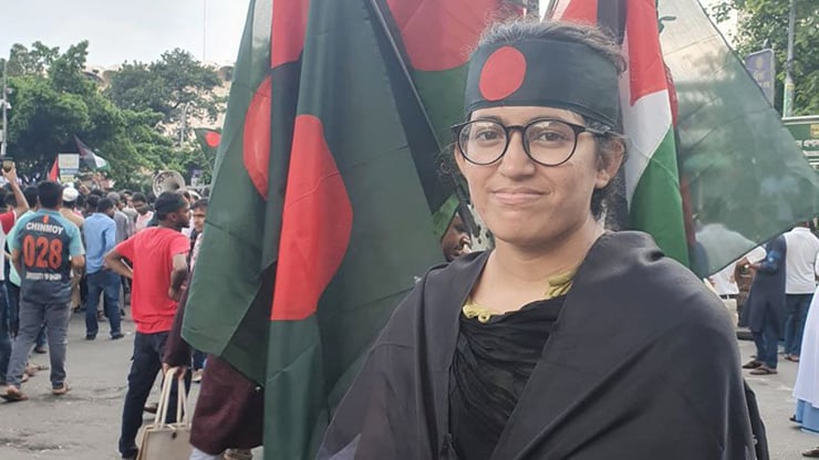 বৈষম্যবিরোধী ছাত্র আন্দোলন এর সাথে আমার আনুষ্ঠানিক যাত্রা এখানেই শেষ হলো: উমামা ফাতেমা
