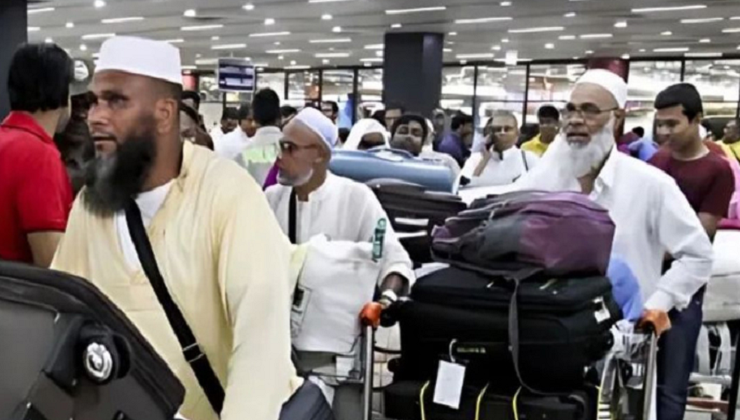 হজব্রত শেষে দেশে ফিরেছেন ৬৩ হাজার ১৮৮ হাজি
