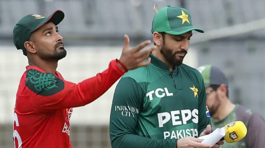 টস জিতে পাকিস্তানকে ব্যাটিংয়ে পাঠালো বাংলাদেশ