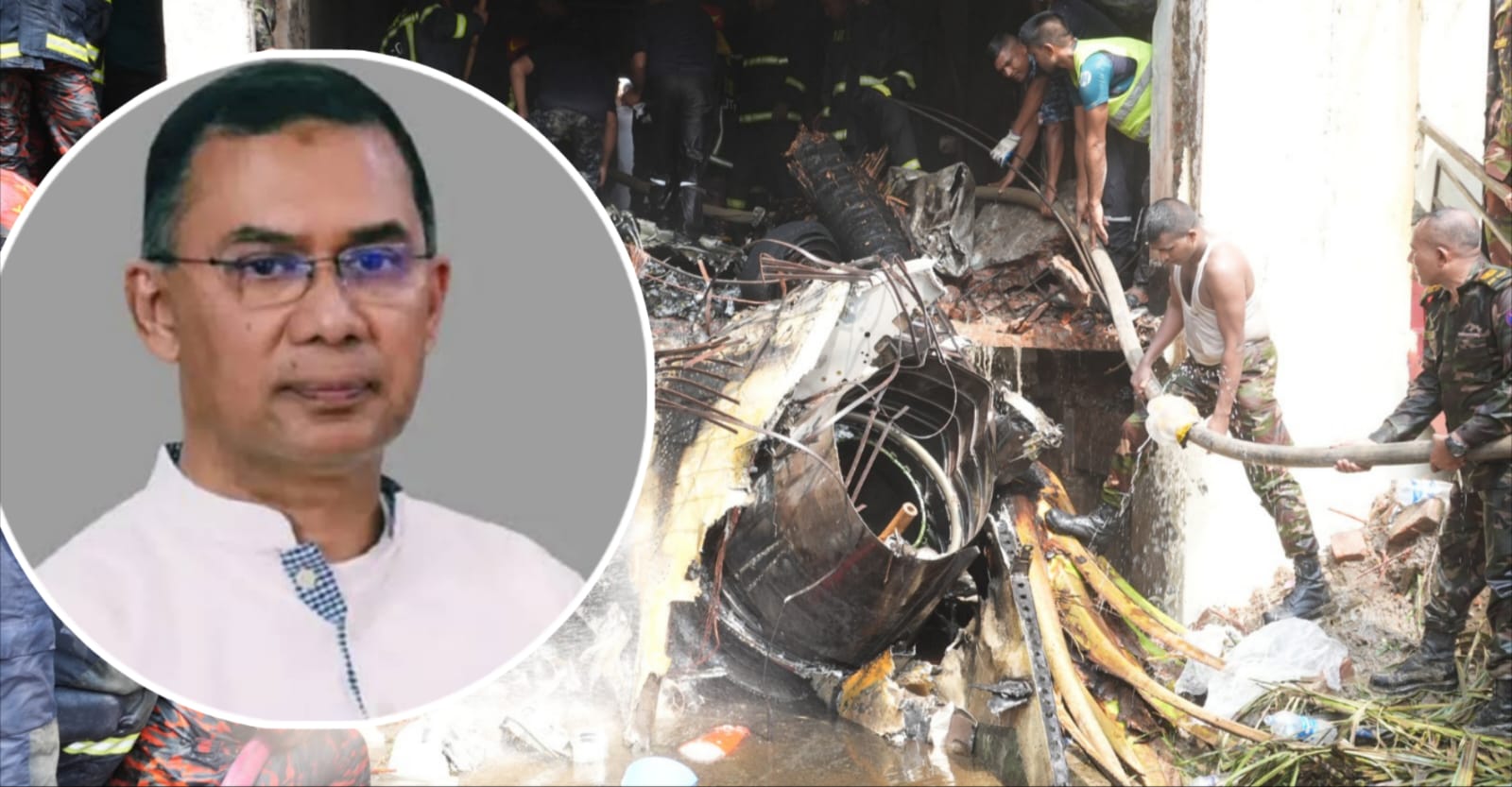 উত্তরায় বিমান দুর্ঘটনায় তারেক রহমানের সমবেদনা