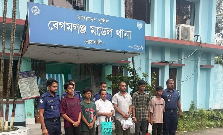 নোয়াখালীতে ছাত্রলীগের ঝটিকা মিছিলের ঘটনায় গ্রেপ্তার ৬ 
