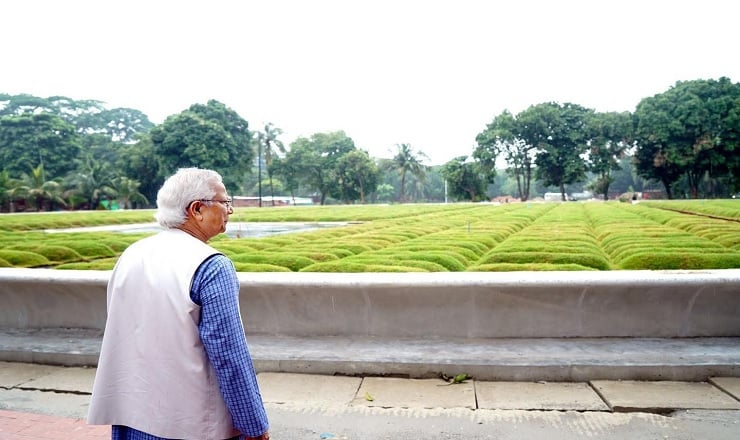 জুলাই স্মৃতি জাদুঘরের অগ্রগতি পরিদর্শন করলেন প্রধান উপদেষ্টা