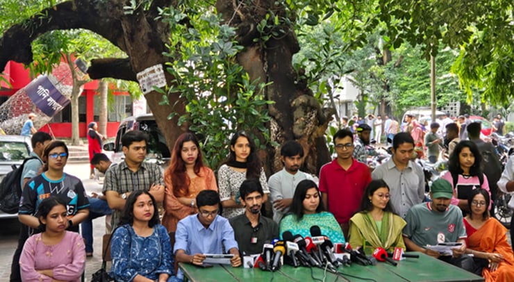ডাকসু নির্বাচনকে ঘিরে বামপন্থী প্যানেল 'প্রতিরোধ পর্ষদ' এর উদ্বেগ