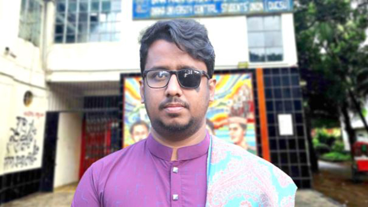 ডাকসু নির্বাচনে জুলাই আন্দোলনের চোখ হারানো জসীমউদ্দিন বিজয়ী
