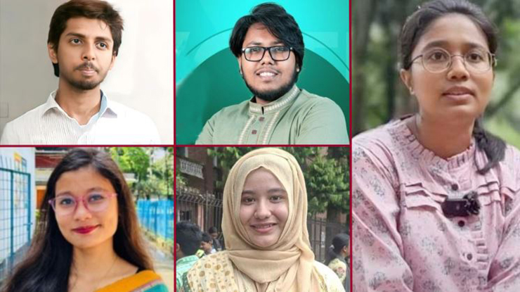 ডাকসু নির্বাচনে ছাত্রশিবির প্যানেলের বাইরে ৫ পদে জয়ী যারা