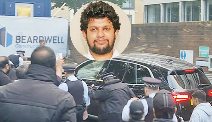 লন্ডনে তথ্য উপদেষ্টা মাহফুজ আলমের ওপর হামলার চেষ্টা আ.লীগ নেতাকর্মীদের