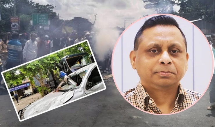 সরকারি অফিস ভাঙবে, আমি বসে থাকব?—ডিআইজির কঠোর অবস্থান