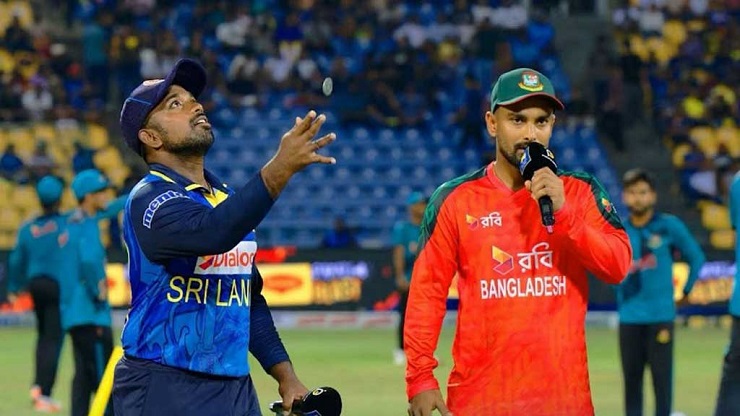 টস জিতে শ্রীলঙ্কাকে ব্যাটিংয়ে পাঠালো বাংলাদেশ