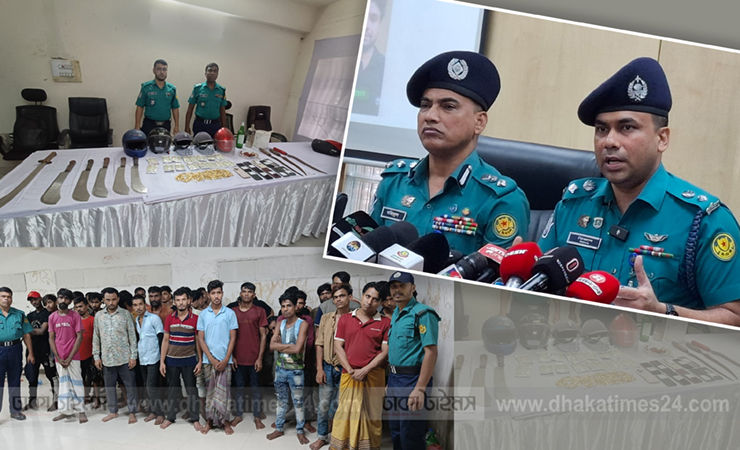 জেনেভা ক্যাম্পে রাতভর পুলিশের বিশেষ অভিযান: গ্রেপ্তার ৪০, বিপুল হেরোইন-ককটেল উদ্ধার