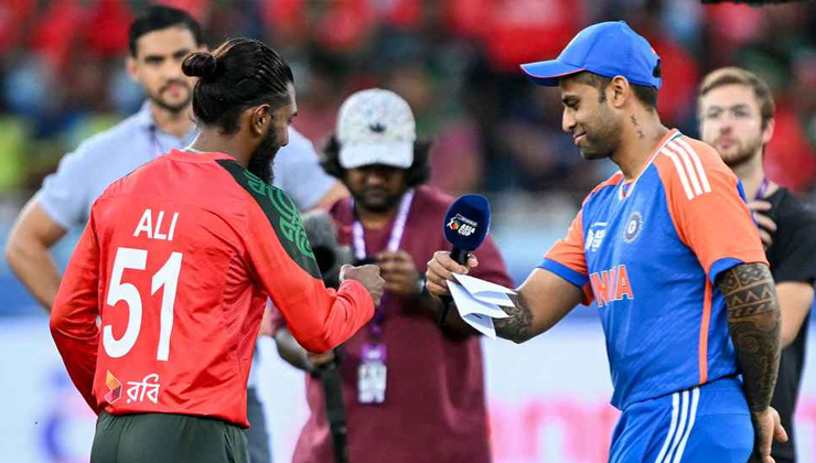 টস জিতে ভারতকে ব্যাটিংয়ে পাঠালো বাংলাদেশ