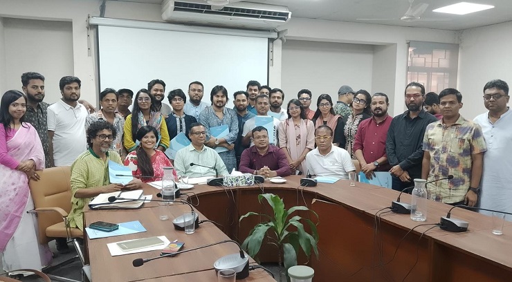 সংস্কৃতি ও বিনোদন সাংবাদিকতা নিয়ে দুই দিনব্যাপী কর্মশালা