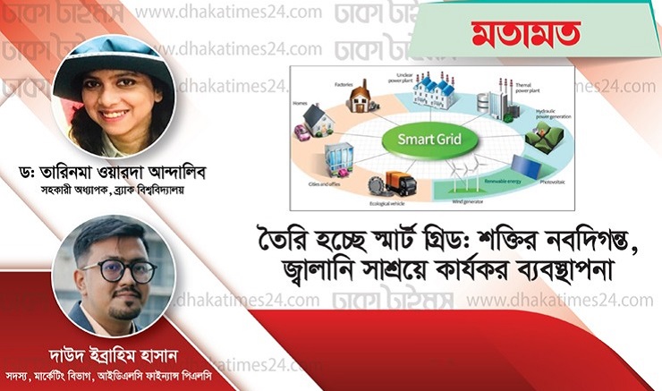 তৈরি হচ্ছে স্মার্ট গ্রিড: শক্তির নবদিগন্ত, জ্বালানি সাশ্রয়ে কার্যকর ব্যবস্থাপনা