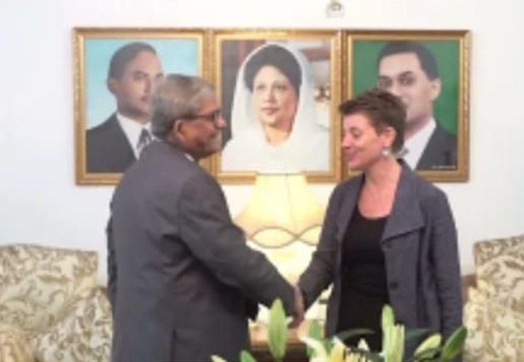 বিএনপি মহাসচিবের সাথে ঢাকাস্থ জাতিসংঘের আবাসিক সমন্বয়কারীর বৈঠক
