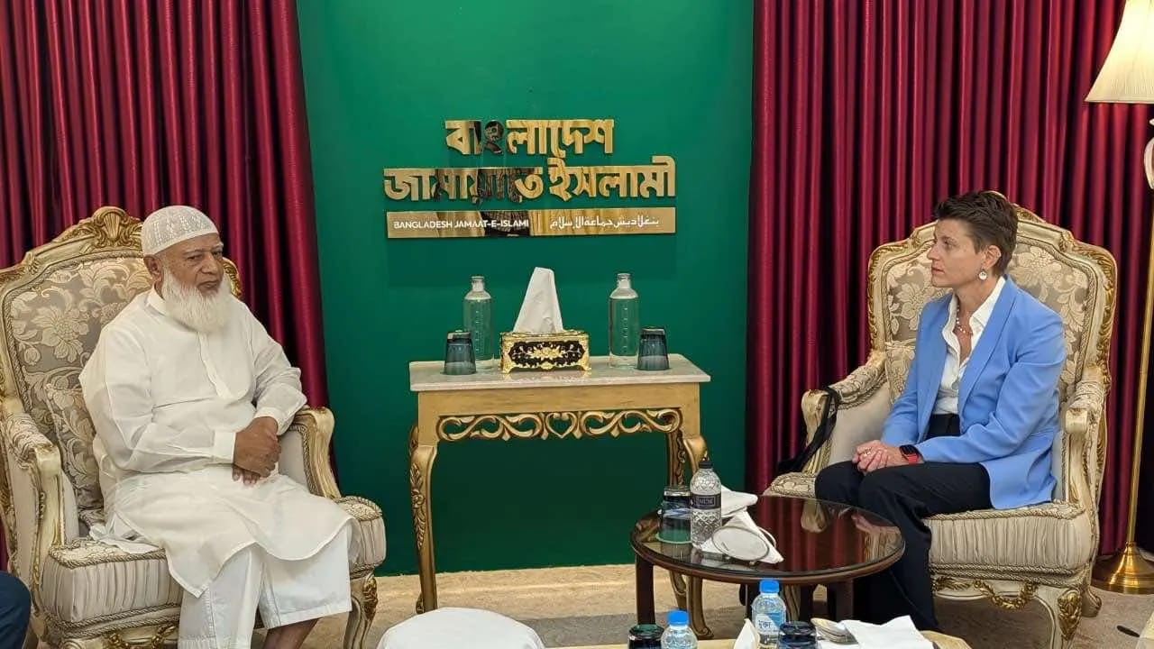 জামায়াত আমিরের সঙ্গে ঢাকার আবাসিক সমন্বয়কারীর সাক্ষাৎ