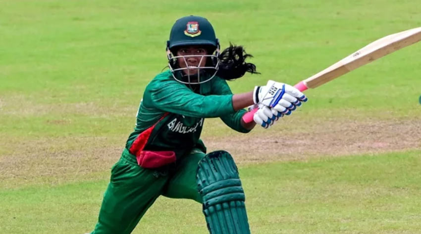 স্বর্ণার ঝড়ো ফিফটিতে বিশ্বকাপে রেকর্ড সংগ্রহ বাংলাদেশের