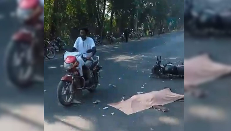 কাভার্ডভ্যান চাপায় ওসিসহ ২ পুলিশ কর্মকর্তার মৃত্যু