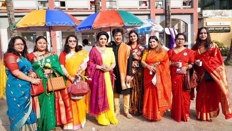 নৃত্যাঞ্চলের বর্ণাঢ্য রজতজয়ন্তীতে প্রদর্শনী ও পৌষ মেলা