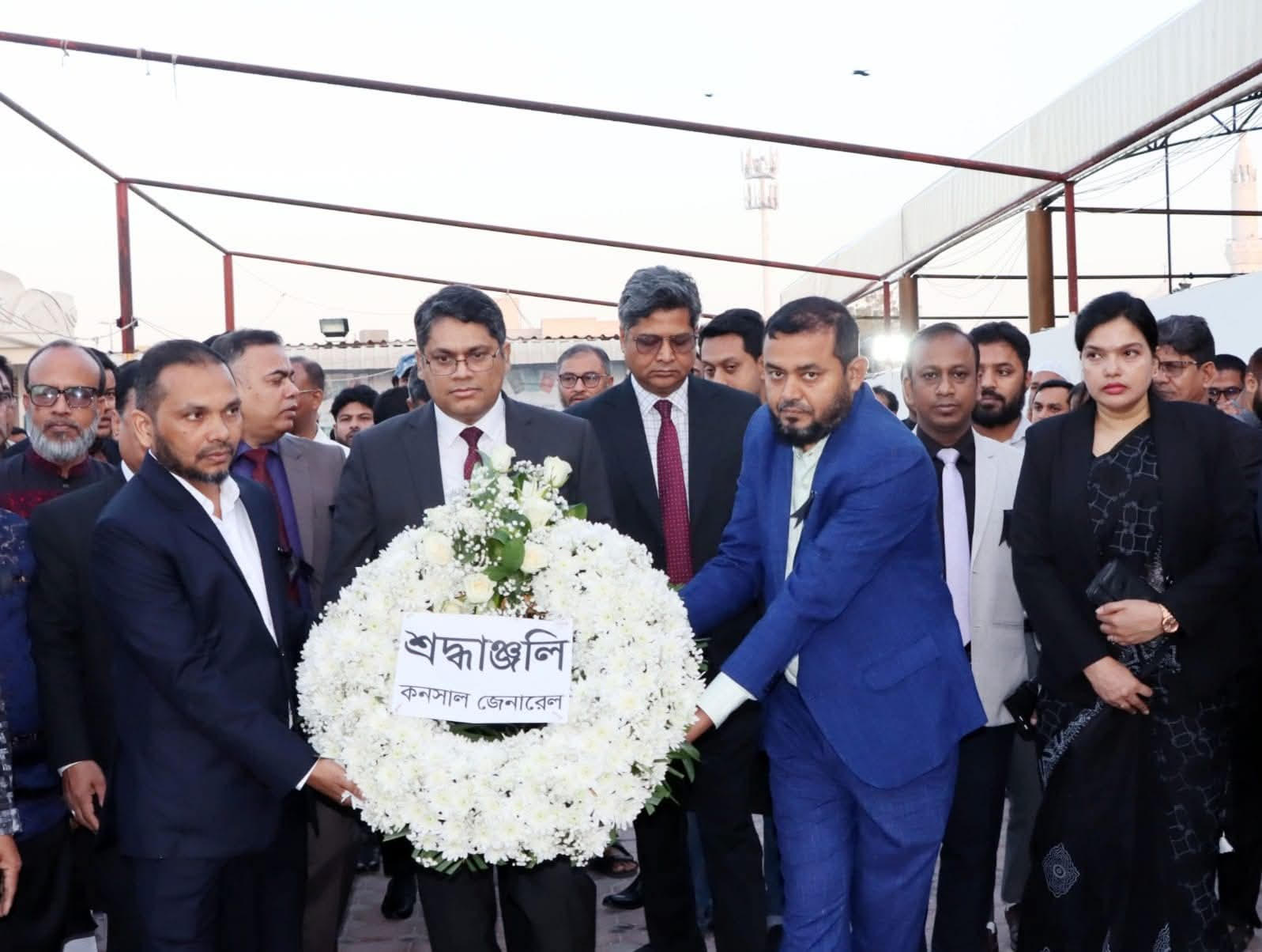 দুবাইয়ে মহান শহীদ দিবস ও আন্তর্জাতিক মাতৃভাষা দিবস পালিত 