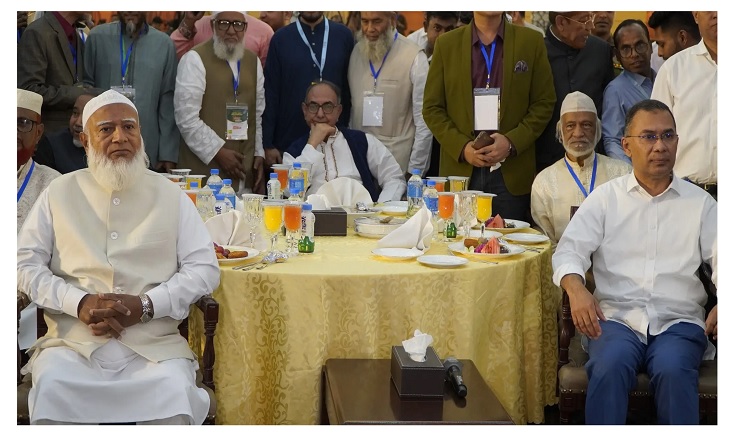 জামায়াতে ইসলামীর ইফতারে প্রধানমন্ত্রী তারেক রহমান