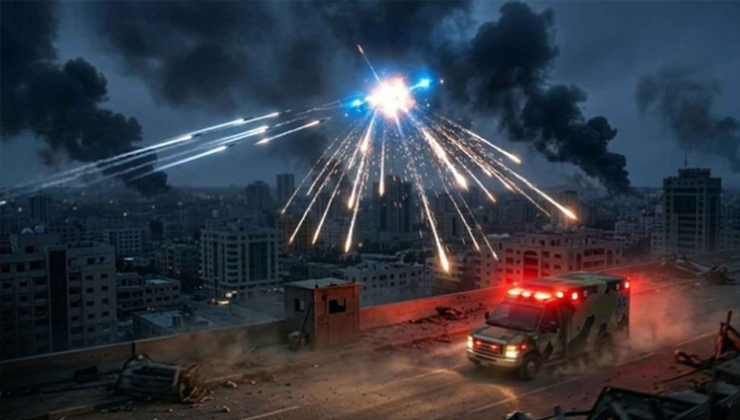 ইসরায়েলকে লক্ষ্য করে ইরানের ব্যালিস্টিক মিসাইল হামলা