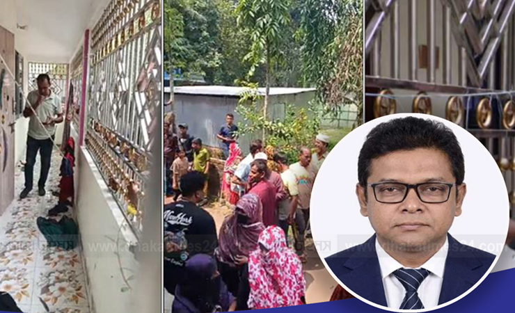 খুনের নিথর দেহগুলো ফিরল স্বজনদের কাছে, মানবিকতায় অনন্য নজির গাজীপুরের ডিসির
