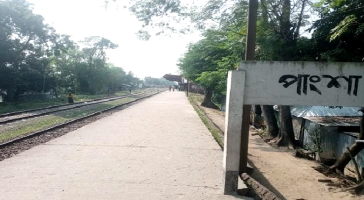পাংশায় ট্রেনের ছাদে থাকা যুবক রেলসেতুতে ধাক্কা লেগে নিহত