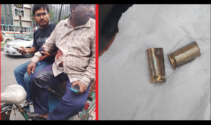 মতিঝিলে দিনে-দুপুরে ব্যাংকের সামনে গুলি করে ১৭ লাখ টাকা ছিনতাই