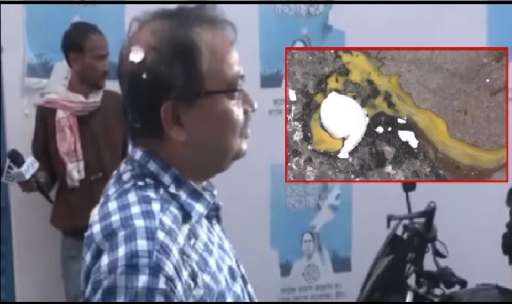 মমতার বাড়ির সামনে কুণাল ঘোষকে লক্ষ্য করে পচা ডিম ছোড়া, দুইজন গ্রেপ্তার