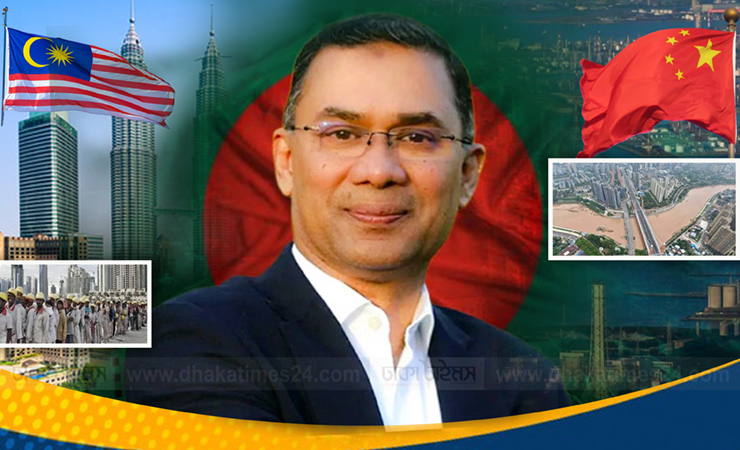 প্রধানমন্ত্রীর প্রথম বিদেশ সফর: মালয়েশিয়ায় শ্রমবাজার, চীনে বিনিয়োগ ও কৌশলগত সহযোগিতায় জোর