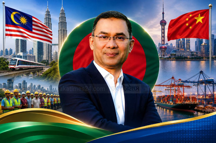 প্রধানমন্ত্রী তারেক রহমানের মালয়েশিয়া-চীন সফর শুরু আজ