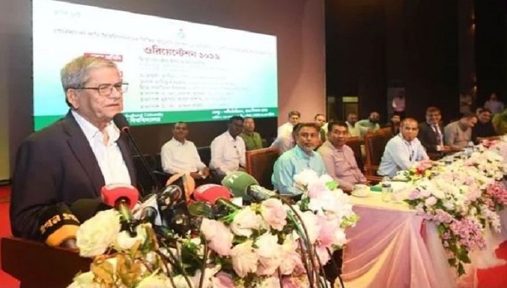 খাদ্য নিরাপত্তা নিশ্চিত করা সবচেয়ে বড় চ্যালেঞ্জ: মির্জা ফখরুল